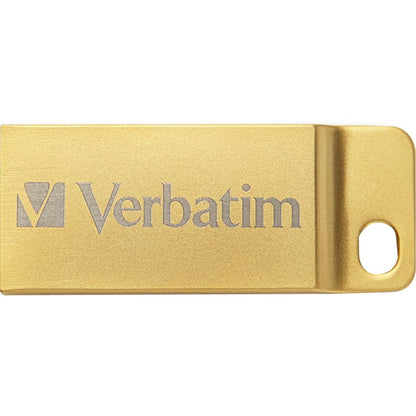 Verbatim 16GB Metal Executive USB 3.0 Flash Drive - Gold 99104