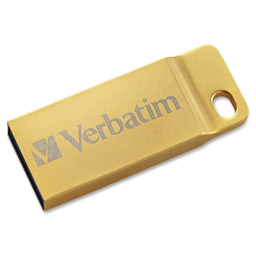 Verbatim 16GB Metal Executive USB 3.0 Flash Drive - Gold 99104