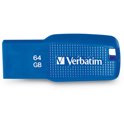 Verbatim 64GB Ergo USB 3.0 Flash Drive - Blue 70879