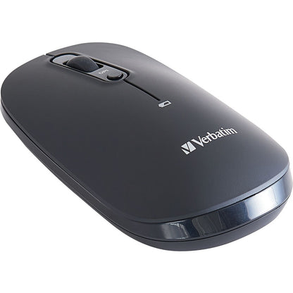 Verbatim Multi-Device Wireless Rechargeable Optical Mouse - Black 70750