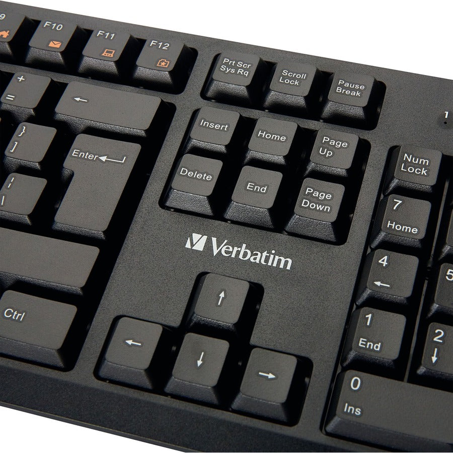 Verbatim Wired Keyboard and Mouse 70734