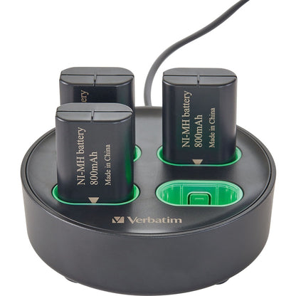 Verbatim Charging Stand for use with Xbox Controller Rechargeable Battery Packs 70729