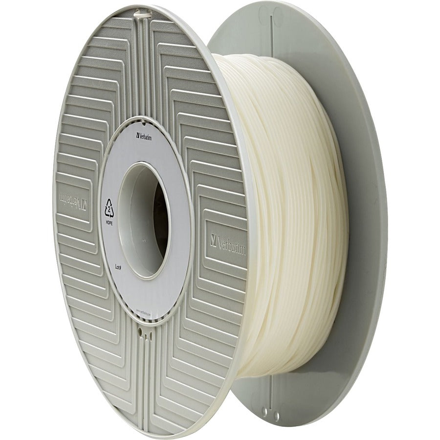 Verbatim 3D Filament, Flexible, PRIMALLOY 1.75mm 500g Reel - White 55500