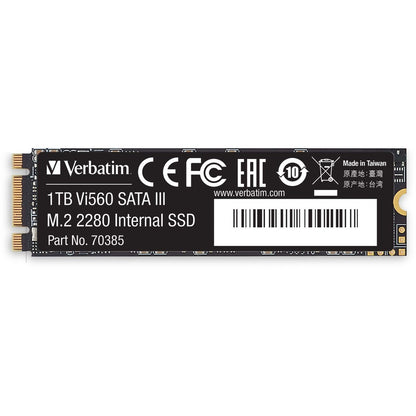 Verbatim Vi560 1 TB Solid State Drive - M.2 2280 Internal - SATA (SATA/600) 70385