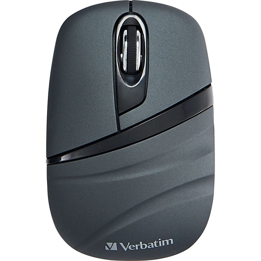 Verbatim Wireless Mini Travel Mouse, Commuter Series - Graphite 70704