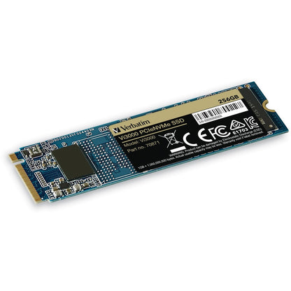 Verbatim Vi3000 256 GB Solid State Drive - M.2 2280 Internal - PCI Express NVMe (PCI Express NVMe 3.0 x4) 70871