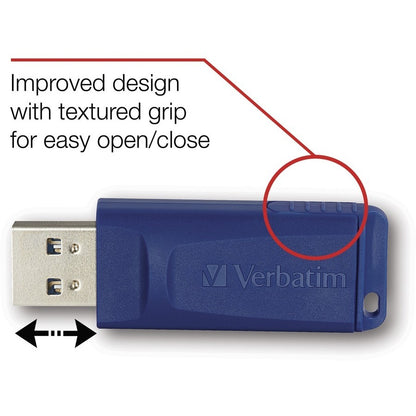 Verbatim 8GB USB Flash Drive - Blue 97088