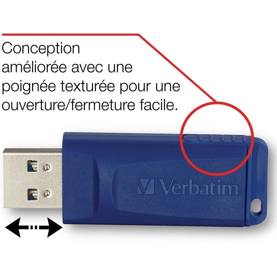 Verbatim 8GB USB Flash Drive - Blue 97088