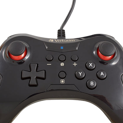 Verbatim Wired Controller for use with Nintendo Switch - Black 99797