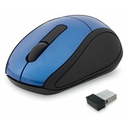 Verbatim Wireless Mini Travel Optical Mouse - Blue 97471