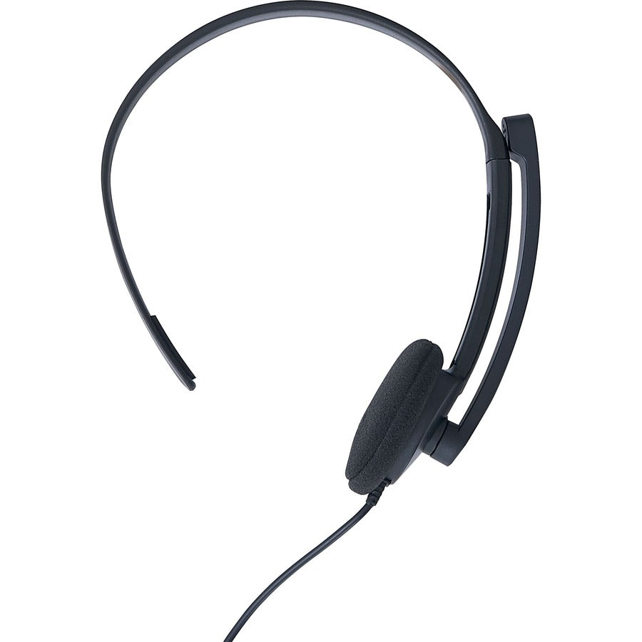 Verbatim Mono Headset with Microphone and In-Line Remote 70722