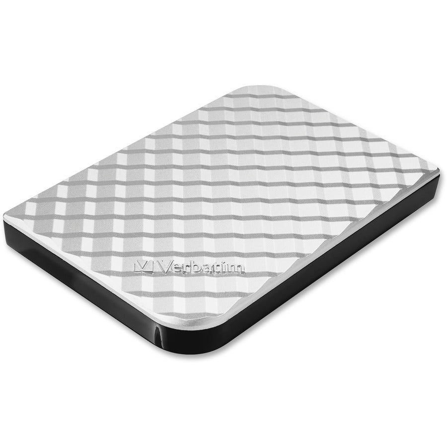 Verbatim 2TB Store 'n' Go Portable Hard Drive, USB 3.0 - Diamond Silver 99375