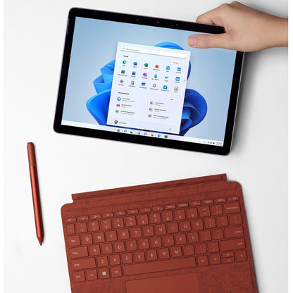 Microsoft Surface Go 3 Tablet - 10.5" - Core i3 10th Gen i3-10100Y Dual-core (2 Core) 1.30 GHz - 8 GB RAM - 256 GB SSD - Windows 11 Pro - 4G - Platinum 8VJ-00001