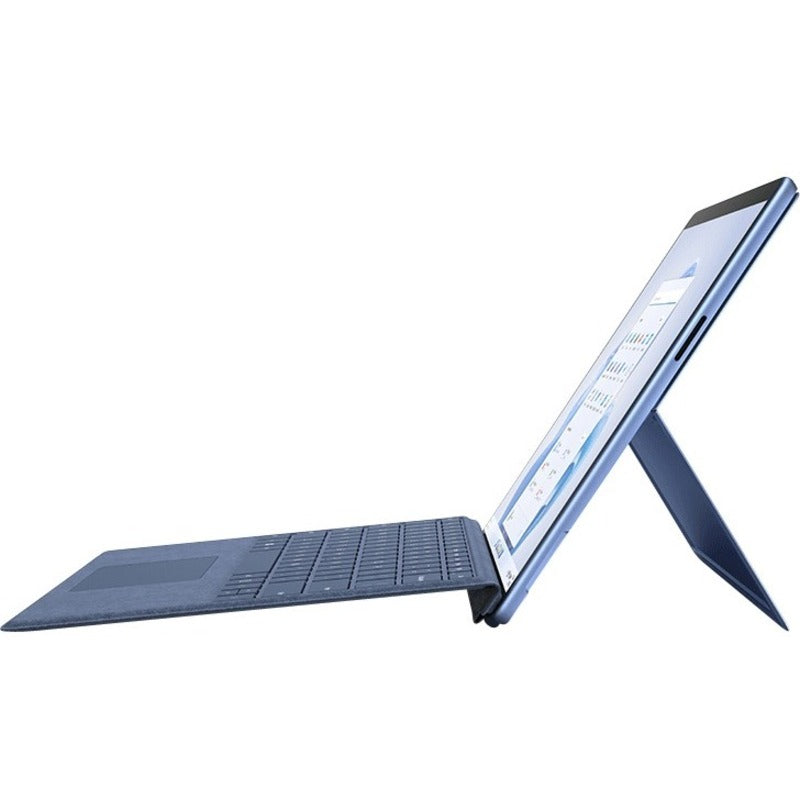 Tablette Microsoft Surface Pro 9 - 13" - Core i5 12e génération i5-1245U Deca-core (10 cœurs) 1,60 GHz - 8 Go RAM - 256 Go SSD - Windows 10 Pro - Sapphire S1W-00036