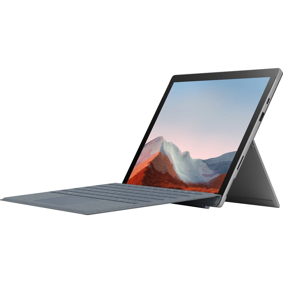 Microsoft Surface Pro 7+ Tablet - 12.3" - Core i7 11th Gen i7-1165G7 Quad-core (4 Core) 2.80 GHz - 16 GB RAM - 256 GB SSD - Windows 10 Pro - Platinum 1NC-00001