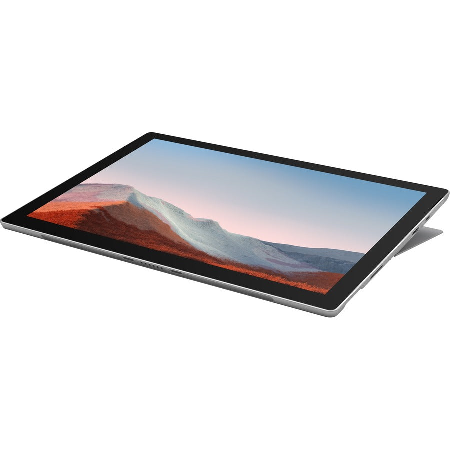 Microsoft Surface Pro 7+ Tablet - 12.3" - Core i7 11th Gen i7-1165G7 Quad-core (4 Core) 2.80 GHz - 16 GB RAM - 256 GB SSD - Windows 10 Pro - Platinum 1NC-00001