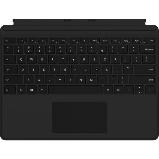 Microsoft Type Cover Keyboard/Cover Case Microsoft Surface Pro X Tablet - Black QJX-00001