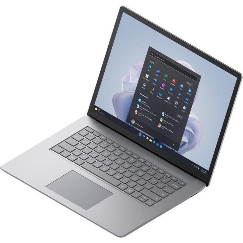 Microsoft Surface Laptop 5 15" Touchscreen Notebook - 2496 x 1664 - Intel Core i7 12th Gen i7-1265U - Intel Evo Platform - 8 GB Total RAM - 256 GB SSD - Platinum RBZ-00001