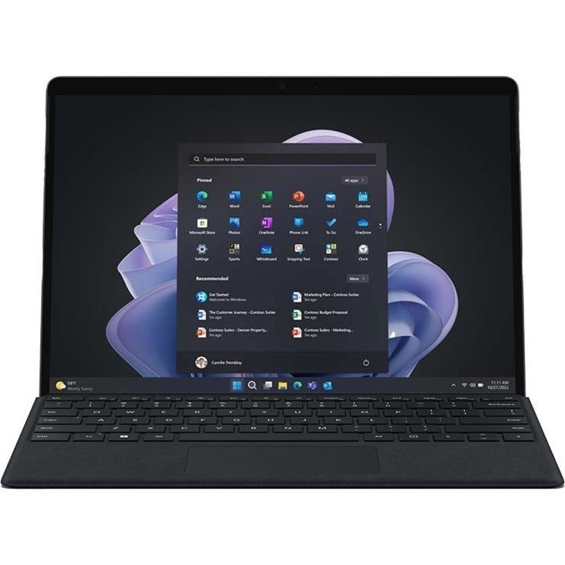 Microsoft Surface Pro 9 1265U Tablet - 13" - Core i7 12th Gen i7-1265U Deca-core (10 Core) 1.80 GHz - 16 GB RAM - 512 GB SSD - Windows 10 Pro - Graphite S8N-00018