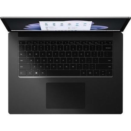 Microsoft Surface Laptop 5 15" Touchscreen Notebook - 2496 x 1664 - Intel Core i7 12th Gen i7-1265U - Intel Evo Platform - 16 GB Total RAM - 256 GB SSD - Matte Black RIA-00024