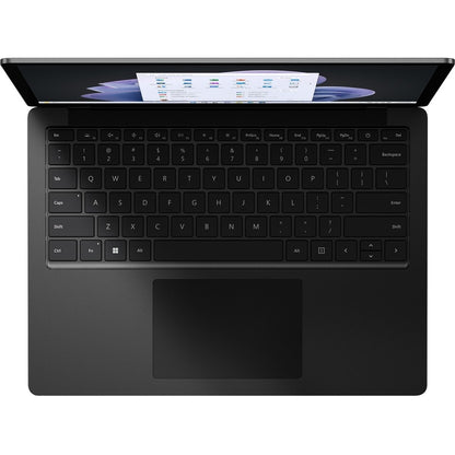 Microsoft Surface Laptop 5 13.5" Touchscreen Notebook - 2256 x 1504 - Intel Core i7 12th Gen i7-1265U - Intel Evo Platform - 16 GB Total RAM - 256 GB SSD - Matte Black RB2-00001