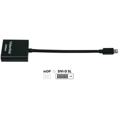 VisionTek Mini DisplayPort to SL DVI-D Active Adapter (M/F) 900341