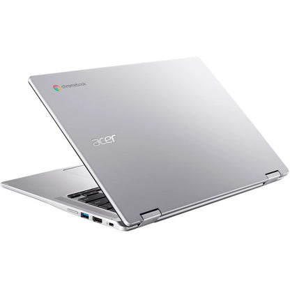 Acer Chromebook Spin 314 CP314-1H CP314-1H-C053 14" Touchscreen Convertible 2 in 1 Chromebook - HD - 1366 x 768 - Intel Celeron N4500 Dual-core (2 Core) 1.10 GHz - 4 GB Total RAM - 64 GB Flash Memory - Pure Silver NX.AY4AA.002