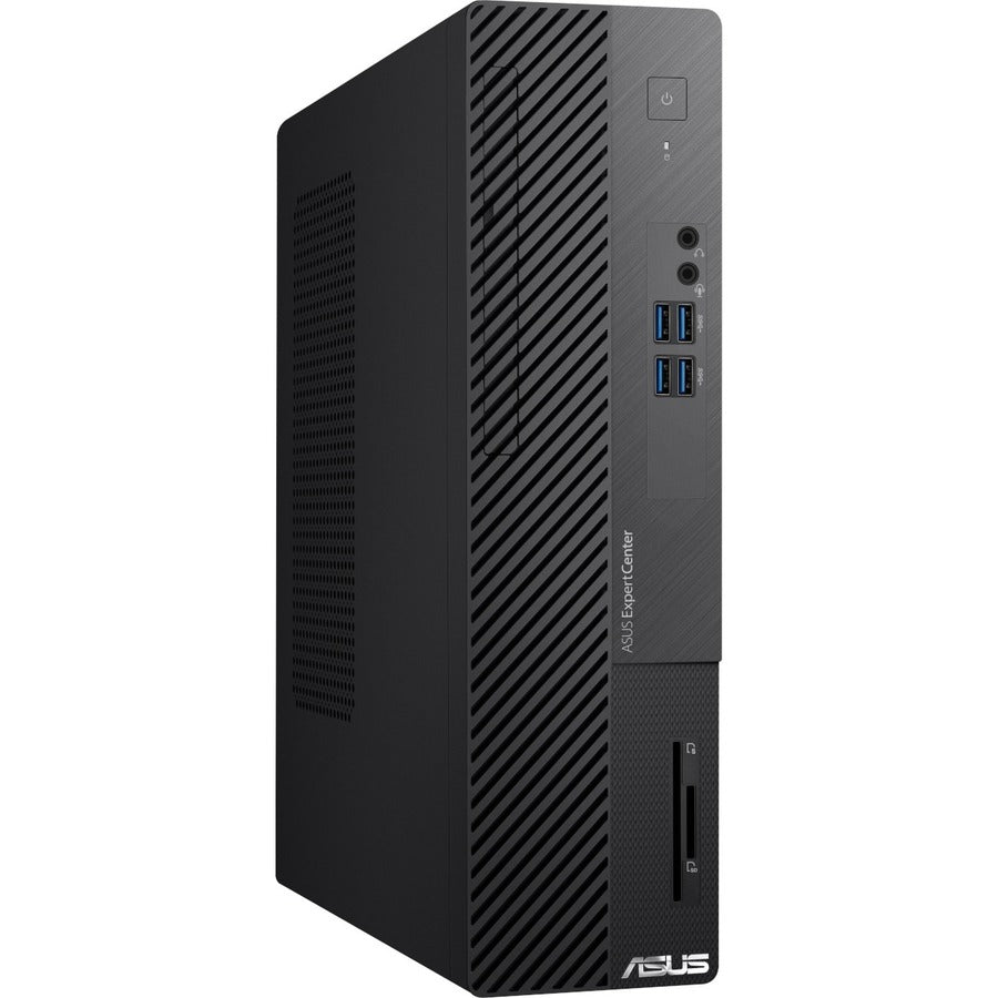 Ordinateur de bureau Asus ExpertCenter D500SD-Q31P - Intel Core i3 12e génération i3-12100 Quad-core (4 cœurs) 3,30 GHz - 8 Go de RAM DDR4 SDRAM - 256 Go de SSD M.2 PCI Express NVMe 3.0 - Petit facteur de forme - Noir D500SD-Q31P