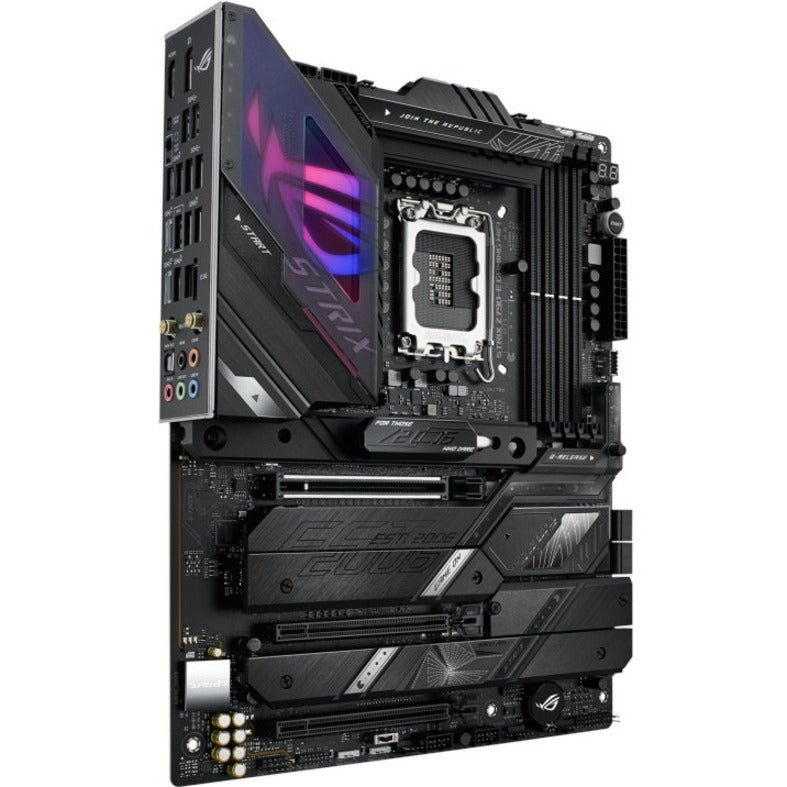 Asus ROG Strix STRIX Z790-E Gaming WIFI Gaming Desktop Motherboard - Intel Z790 Chipset - Socket LGA-1700 - ATX ROGSTRIXZ790-EGAMINGWIFI