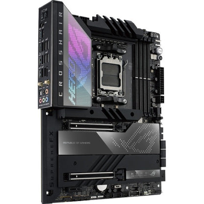 Asus ROG Crosshair X670E HERO Gaming Desktop Motherboard - AMD X670 Chipset - Socket AM5 - ATX ROGCROSSHAIRX670EHERO