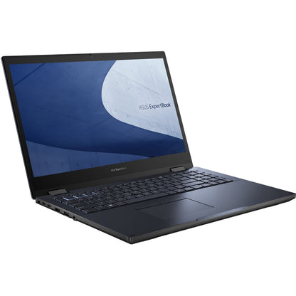 Asus ExpertBook B2 Flip B2502F B2502FBA-Q53P-CB 15.6" Touchscreen Convertible 2 in 1 Notebook - Full HD - 1920 x 1080 - Intel Core i5 12th Gen i5-1240P Dodeca-core (12 Core) 1.70 GHz - 16 GB Total RAM - 512 GB SSD - Star Black B2502FBA-Q53P-CB