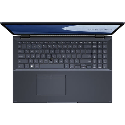 Asus ExpertBook B2 Flip B2502F B2502FBA-Q53P-CB 15.6" Touchscreen Convertible 2 in 1 Notebook - Full HD - 1920 x 1080 - Intel Core i5 12th Gen i5-1240P Dodeca-core (12 Core) 1.70 GHz - 16 GB Total RAM - 512 GB SSD - Star Black B2502FBA-Q53P-CB