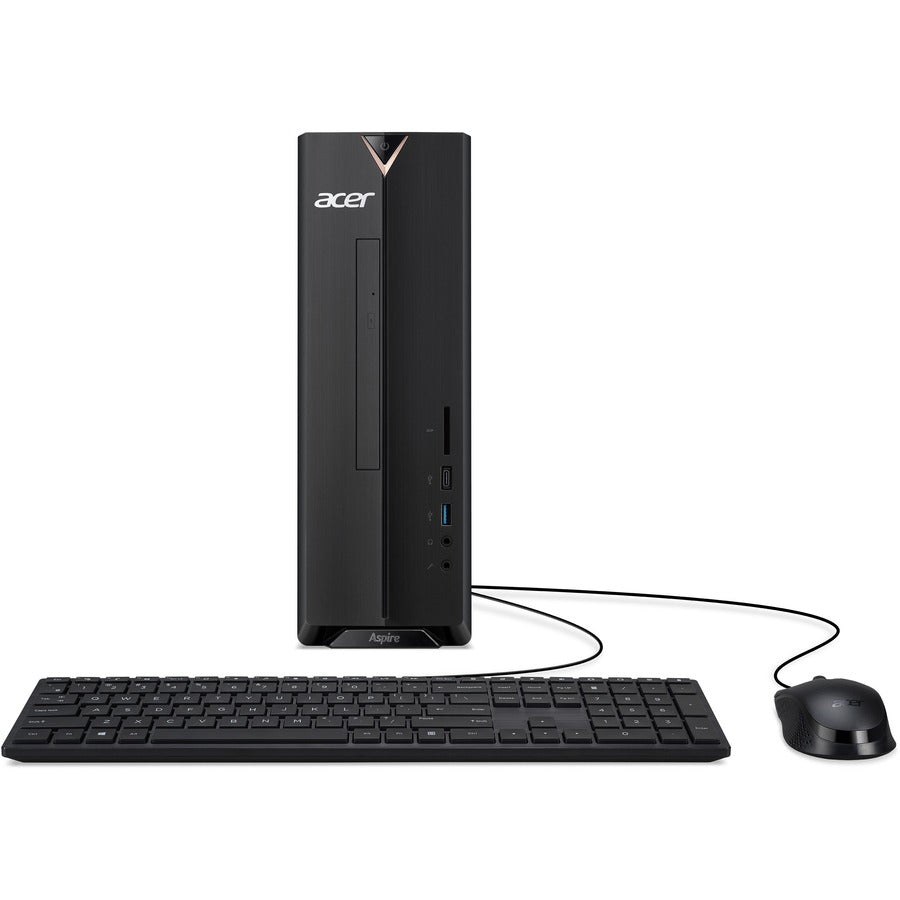 Acer Aspire XC-840 XC-84-EW11 Desktop Computer - Intel Pentium Silver N6005 Quad-core (4 Core) 2 GHz - 8 GB RAM DDR4 SDRAM - 1 TB HDD DT.BH4AA.004