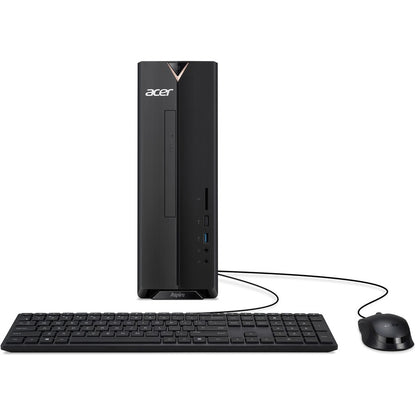 Acer Aspire XC-840 XC-84-EW11 Desktop Computer - Intel Pentium Silver N6005 Quad-core (4 Core) 2 GHz - 8 GB RAM DDR4 SDRAM - 1 TB HDD DT.BH4AA.004