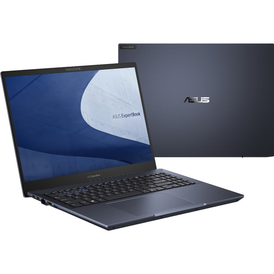 Ordinateur portable Asus ExpertBook B5 B5602 B5602CBA-Q53P-CB 16" - WUXGA - 1920 x 1200 - Intel Core i5 12e génération i5-1240P Dodeca-core (12 cœurs) 1,70 GHz - 16 Go de RAM totale - 8 Go de mémoire embarquée - SSD 512 Go - Star Black B5602CBA-Q53P-CB