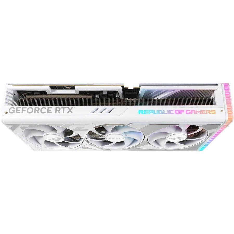 Asus ROG NVIDIA GeForce RTX 4080 Graphic Card - 16 GB GDDR6X ROG-STRIX-RTX4080-O16G-WHITE