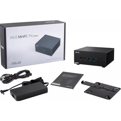 Système Barebone Asus ExpertCenter PN52-BB5000X1TD-NL - Mini PC - Prise en charge 1 x processeur - AMD Ryzen 5 5600H Hexa-core (6 cœurs) PN52-BB5000X1TD-NL