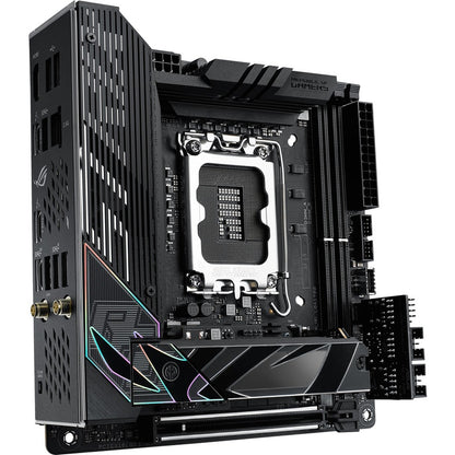 Asus ROG Strix STRIX Z790-I GAMING WIFI Gaming Desktop Motherboard - Intel Z790 Chipset - Socket LGA-1700 - Mini ITX ROGSTRIXZ790-IGAMINGWIFI