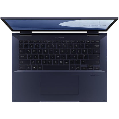 Asus ExpertBook B7 Flip B7402F B7402FBA-Q73P-CB Ordinateur portable convertible 2 en 1 à écran tactile 14" - Intel Core i7 12e génération i7-1260P Dodeca-core (12 cœurs) 2,10 GHz - 32 Go de RAM totale - 1 To de SSD - Star Black B7402FBA-Q73P-CB