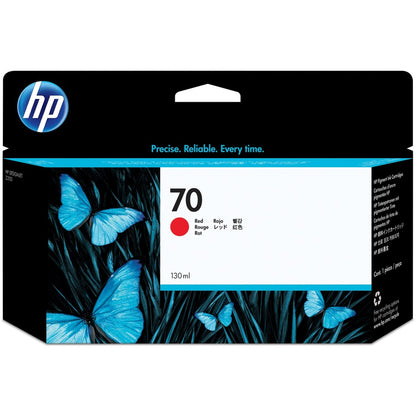 HP 70 (C9456A) Original Inkjet Ink Cartridge - Single Pack - Red - 1 Each C9456A