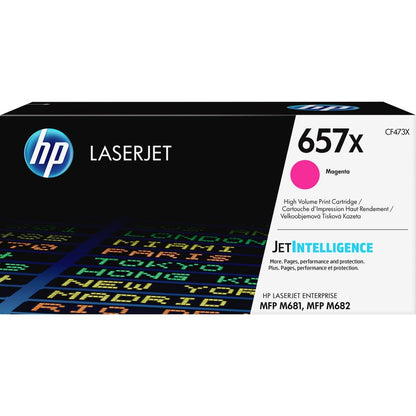 HP 657X (CF473X) Original High Yield Laser Toner Cartridge - Magenta - 1 Each CF473X