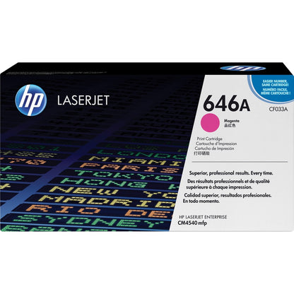 HP 646A (CF033A) Original Toner Cartridge - Single Pack CF033A