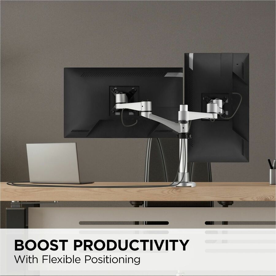 ViewSonic Dual Monitor Mounting Arm for Two Monitors up to 24" Each LCD-DMA-001