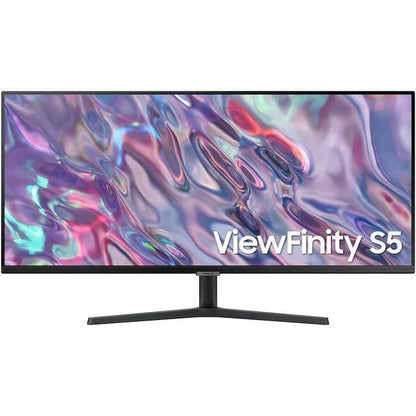 Samsung ViewFinity S5 S34C504GAN 34" UW-QHD LED Monitor - 21:9 - Black LS34C504GANXZA