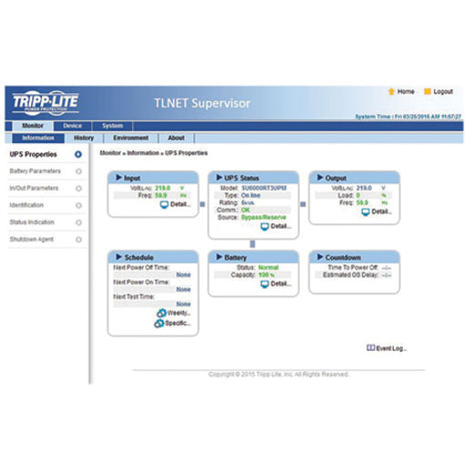 Tripp Lite Web Management Accessory Card for SmartPro or SmartOnline UPS Systems TLNETCARD