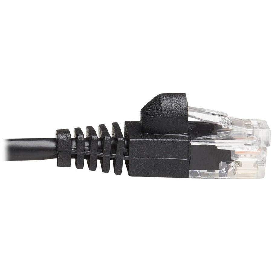 Tripp Lite Cat6a 10G Snagless Molded Slim UTP Network Patch Cable (M/M), Black, 20 ft. N261-S20-BK