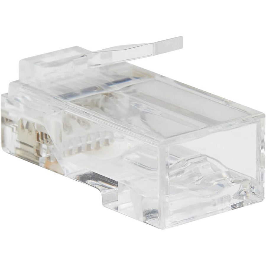 Tripp Lite Cat6 RJ45 Pass-Through UTP Modular Plug, 50 Pack N232-050-UTP