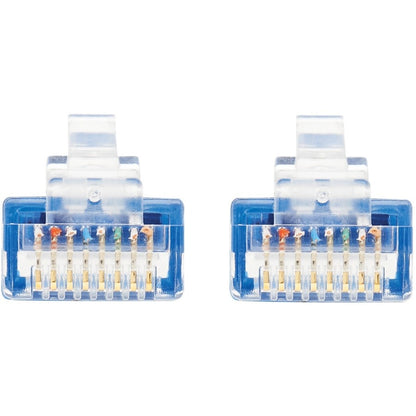 Tripp Lite N200-UR6N-BL Cat6 Ultra-Slim Ethernet Cable (RJ45 M/M), Blue, 6 in. N200-UR6N-BL