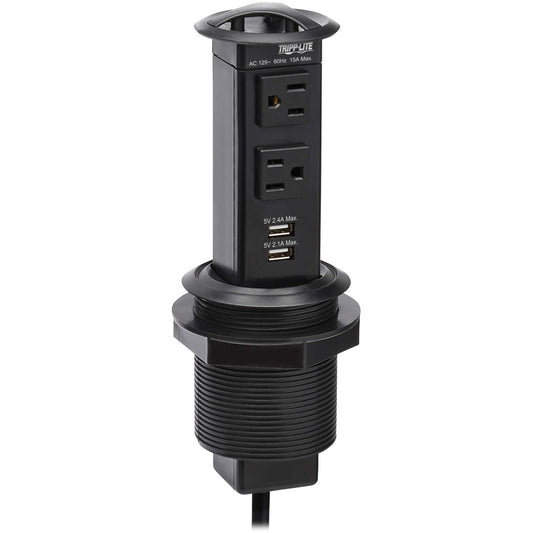 Tripp Lite Power It! PS22POPAM 4-Outlet Power Strip PS22POPAM