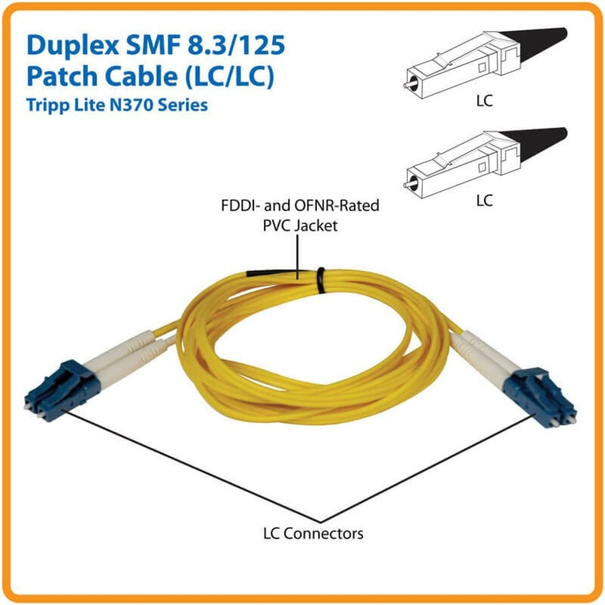 Tripp Lite Fiber Optic Duplex Patch Cable N370-10M